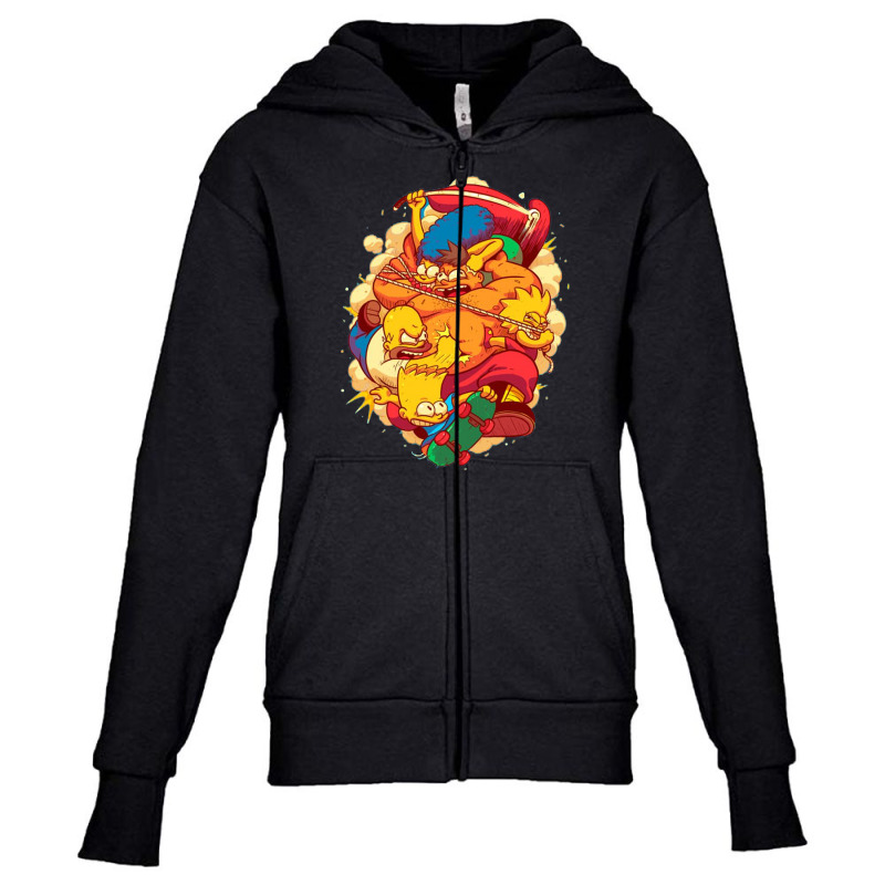 The Family Arcade Game Youth Zipper Hoodie by micondes | Artistshot