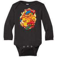 The Family Arcade Game Long Sleeve Baby Bodysuit | Artistshot