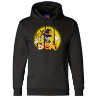 Yorkshire Dog Moon Pumpkin Halloween Costume Gift Champion Hoodie | Artistshot