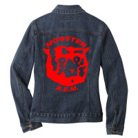 Monster Ladies Denim Jacket | Artistshot