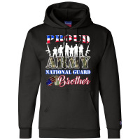 Proud Army National Guard Brother Tee U.s. Military Gift Champion Hoodie | Artistshot