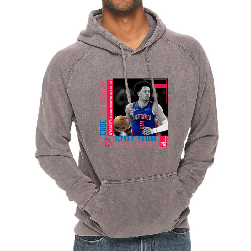 Cade Cunningham Basketball Vintage Hoodie by ralinesah | Artistshot