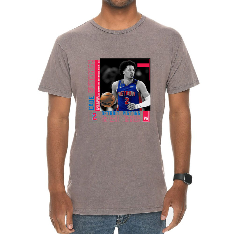 Cade Cunningham Basketball Vintage T-Shirt by ralinesah | Artistshot