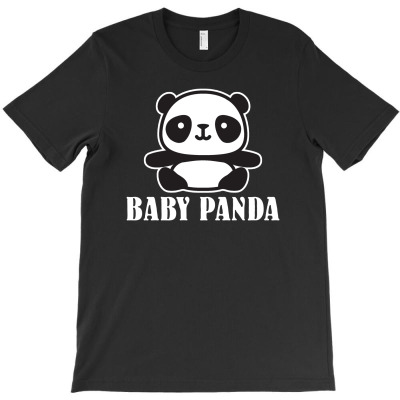 Baby Panda T-shirt Designed By Ofutlu
