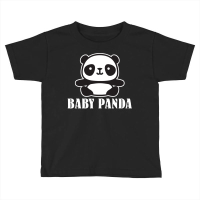 Baby Panda Toddler T-shirt Designed By Ofutlu