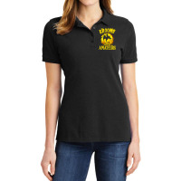 Brooms Are For Amateurs Dragon Riding Witches Halloween Ladies Polo Shirt | Artistshot