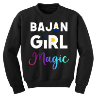 Bajan Girl Magic Shirt Barbados Black Pride Barbadian T Shirt Youth Sweatshirt | Artistshot