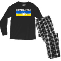 Bayraktar Tb2  Turkish Drone  Bayraktar T Shirt Men's Long Sleeve Pajama Set | Artistshot