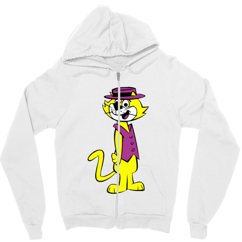 Top Cat Zipper Hoodie | Artistshot