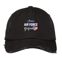 Proud Air Force Tee For Girlfriend Usa Military Women Vintage Cap | Artistshot