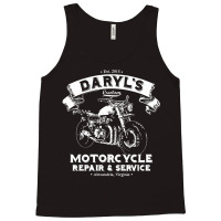 Daryl's Custom Motorcycle Repair & Service Tank Top | Artistshot