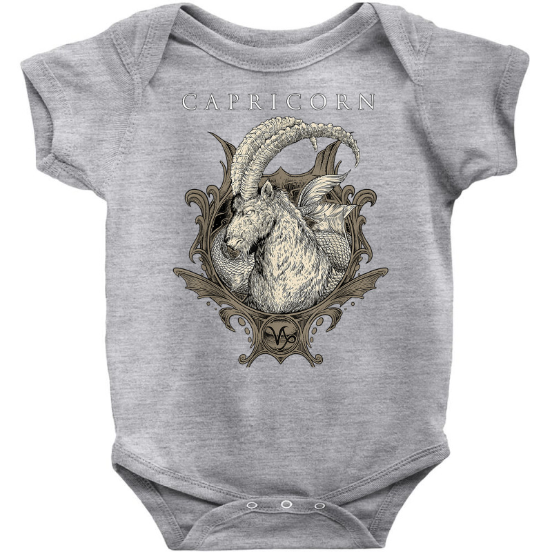 Capricorn Zodiac T Shirt Birthday December January Baby Bodysuit | Artistshot