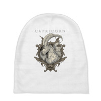 Capricorn Zodiac T Shirt Birthday December January Baby Beanies | Artistshot