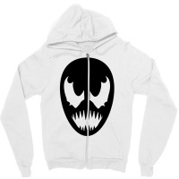 Black Nom Nom Zipper Hoodie | Artistshot