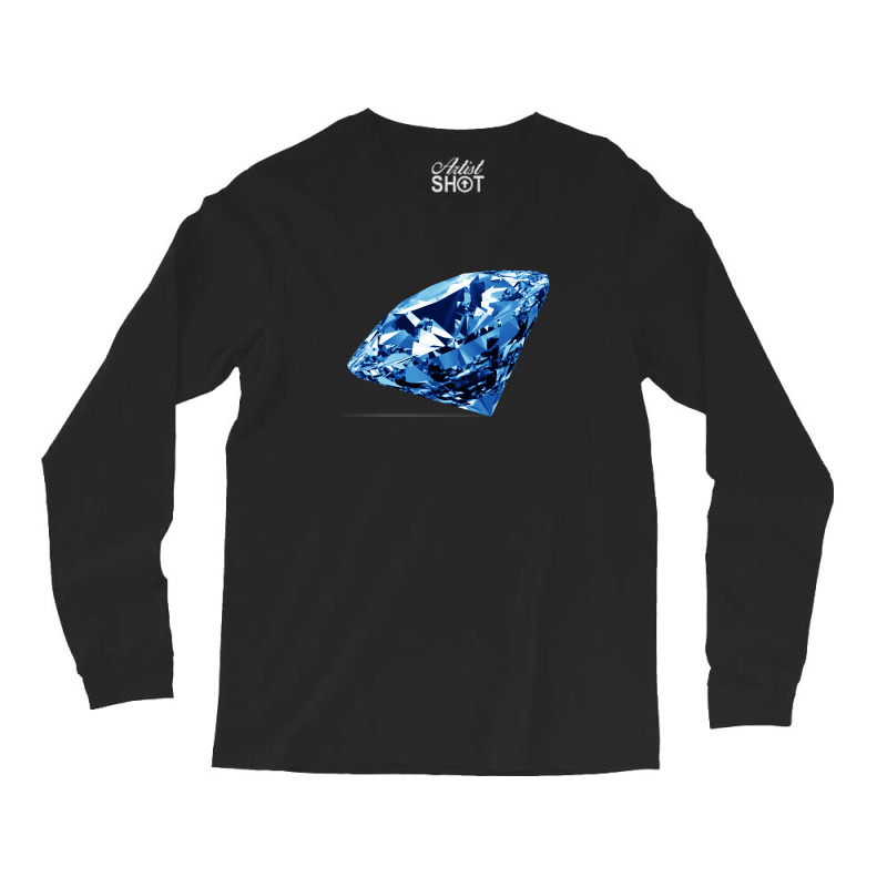 Diamond Blu Long Sleeve Shirts | Artistshot