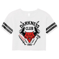 Darkness Club Distress Scorecard Crop Tee | Artistshot