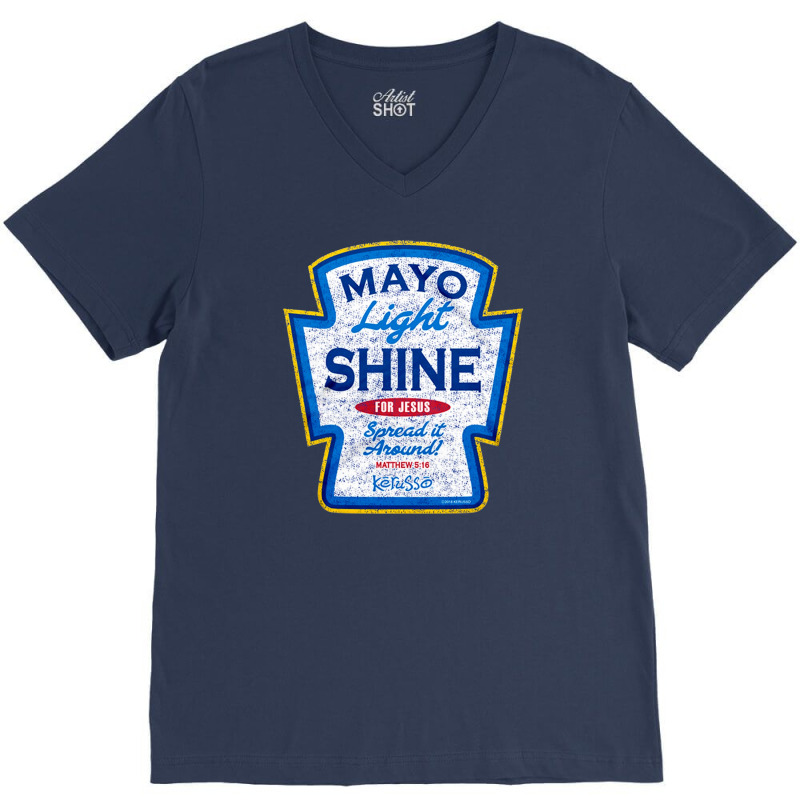 Mayo Light V-neck Tee | Artistshot