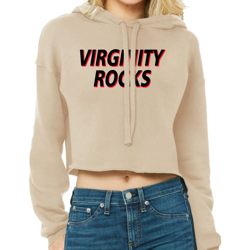 Virginity rocks best sale hoodie women's