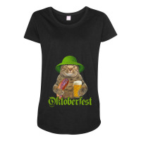 Purrost Oktoberfest Maternity Scoop Neck T-shirt | Artistshot