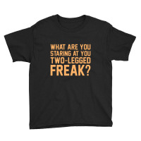 Two Legged Freak Funny Ampu Prosthetic Surgery Graphic Youth Tee | Artistshot