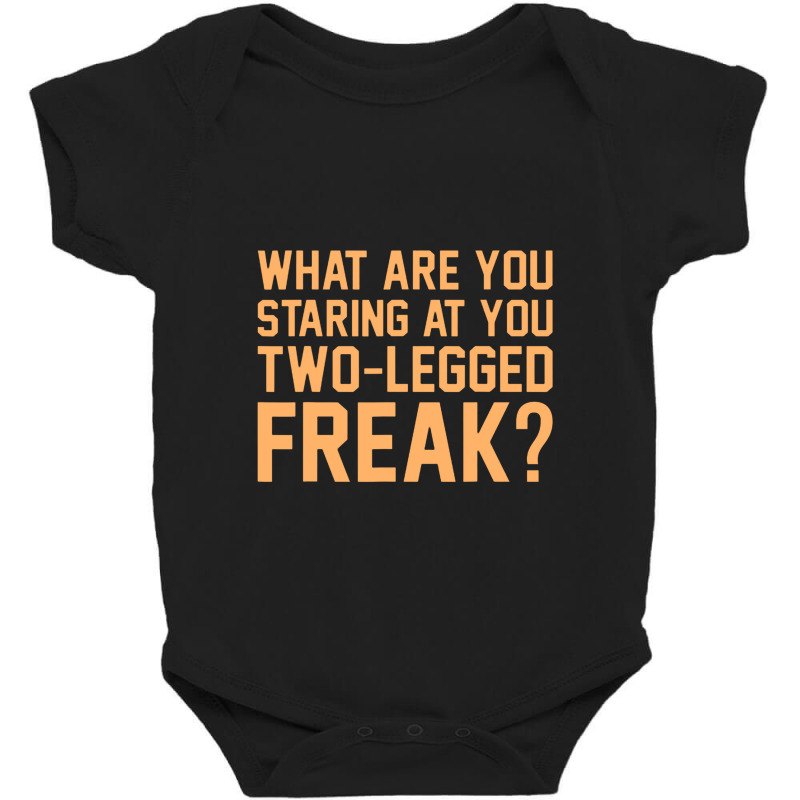 Two Legged Freak Funny Ampu Prosthetic Surgery Graphic Baby Bodysuit by jeniperlopes | Artistshot