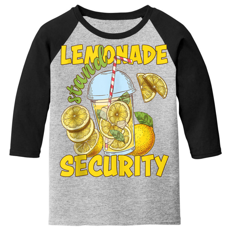 Lemonade Stand Security Lemon Juice Summer Refreshing Tank Top Youth 3/4 Sleeve by valerietaverna | Artistshot