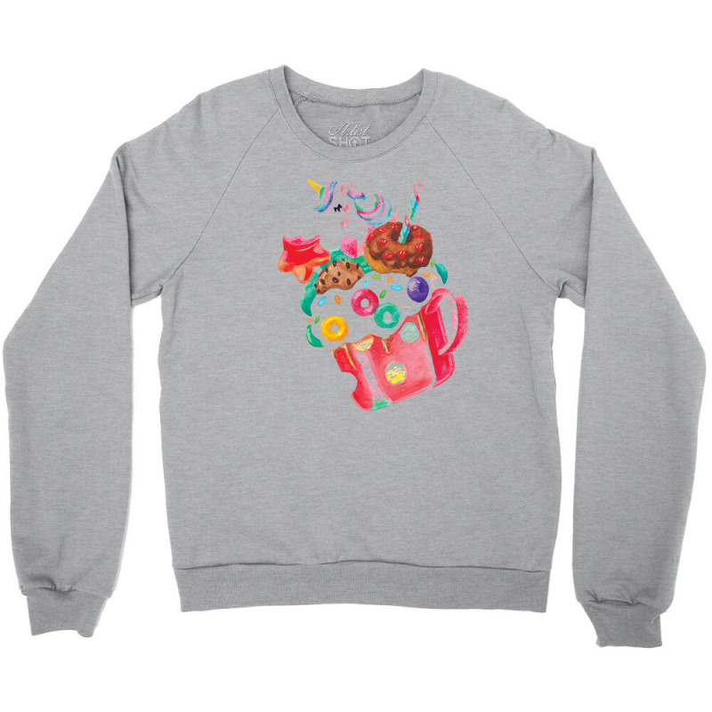 Whimsical Unicorn Milkshake T  Shirt Magical Rainbow Unicorn Smoothie Crewneck Sweatshirt by salesmanhuh | Artistshot