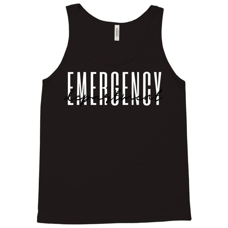 Emergency Department Emergency Room Healthcare Nursing T Shirt Tank Top | Artistshot