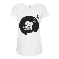 Angry Popstar Maternity Scoop Neck T-shirt | Artistshot