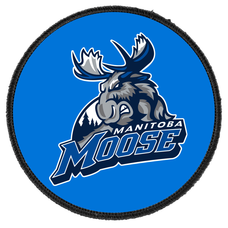 Manitoba Moose Merch Round Patch | Artistshot