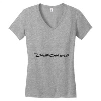 David,gilmour,on,an,island Women's V-neck T-shirt | Artistshot