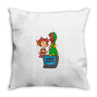 The Couple From The Future Throw Pillow | Artistshot