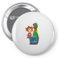 The Couple From The Future Pin-back Button | Artistshot