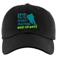 Ice Hockey Players Can Walk On Water Kids Cap | Artistshot