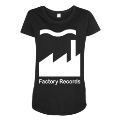 factory records Maternity Scoop Neck T-shirt | Artistshot
