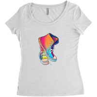 Sneakers Women's Triblend Scoop T-shirt | Artistshot