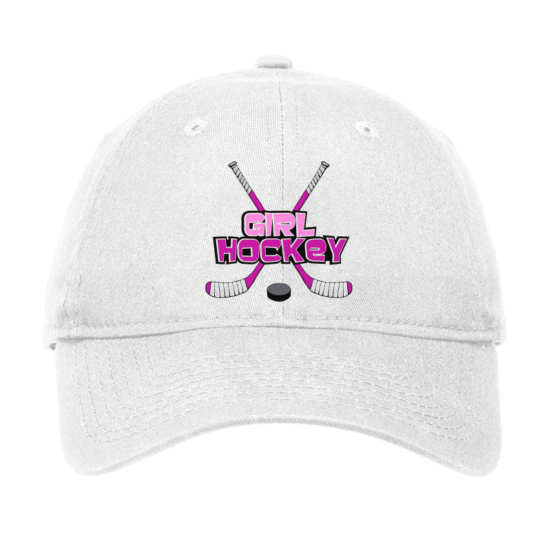 Girls Pink Unstructured Adjustable Cap –