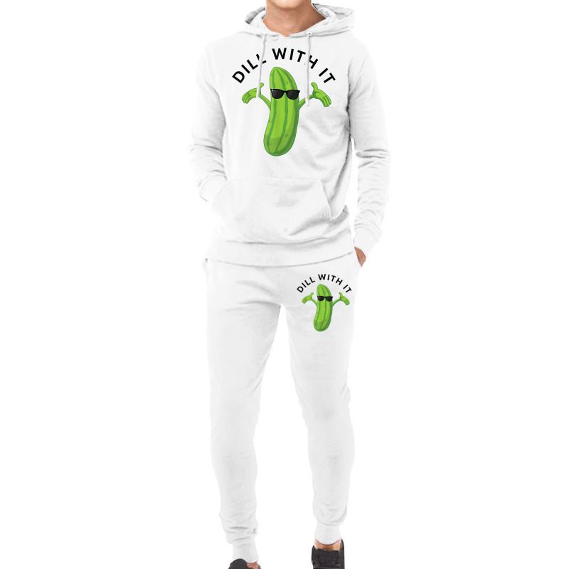 Dill With It Pickle Tee Humorous Gift T Shirt Hoodie & Jogger set by norhannuchols | Artistshot