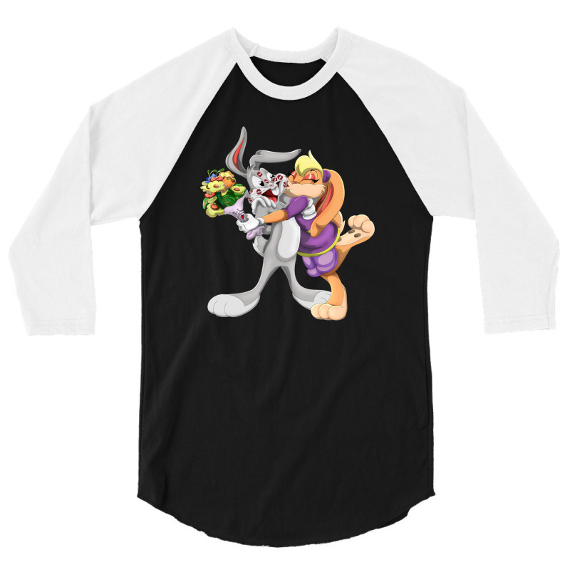 Bunny 3/4 Sleeve Shirt by airlagga | Artistshot