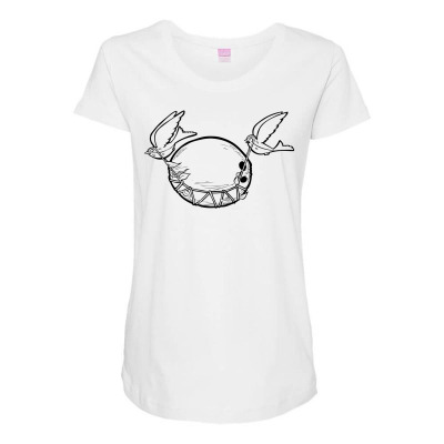 Coconut Swallows Maternity Scoop Neck T-shirt Designed By Icang Waluyo