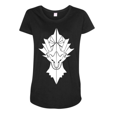 Dragon Slayer Maternity Scoop Neck T-shirt Designed By Icang Waluyo