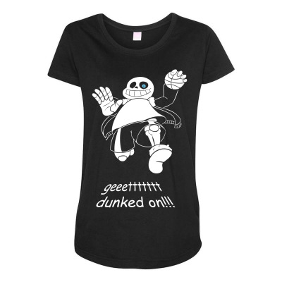Geeettttttt Dunked On Maternity Scoop Neck T-shirt Designed By Icang Waluyo