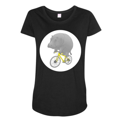 Dont Forget The Helmet Maternity Scoop Neck T-shirt Designed By Icang Waluyo