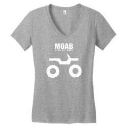 moab utah off road Women's V-Neck T-Shirt | Artistshot
