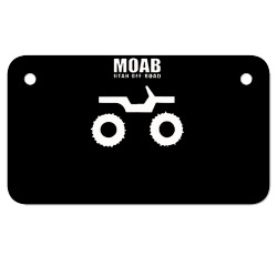 moab utah off road Motorcycle License Plate | Artistshot
