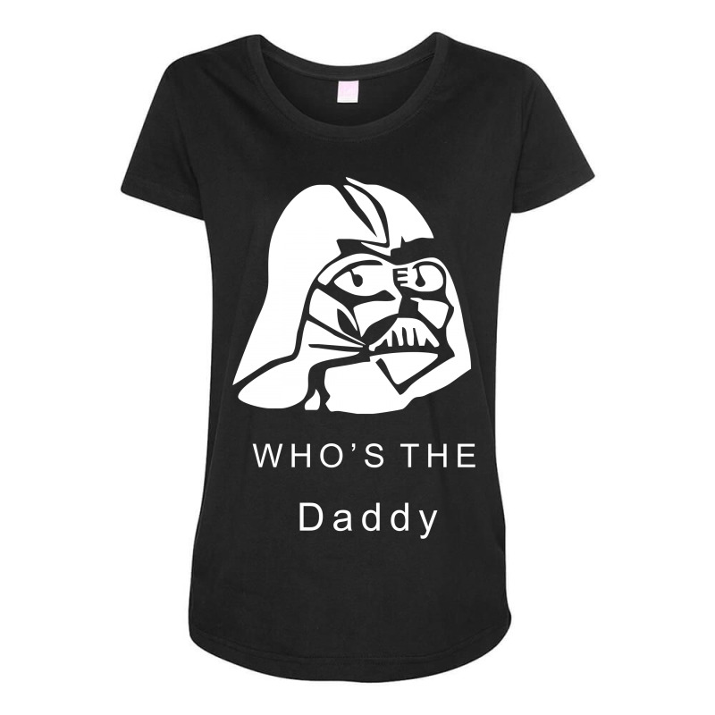 Custom Darth Vader Who's Your Daddy Funny Ladies Curvy T-shirt By Mdk Art -  Artistshot