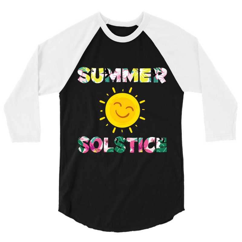 Summer Solstice Bright Sun 3/4 Sleeve Shirt | Artistshot