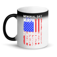 Memorial Day Murph Patriotic Flag 2019 Wod Challenge Magic Mug | Artistshot