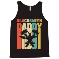 Mens Daddy Blacksmith.vintage Retro Shirts For Father's Day Tank Top | Artistshot