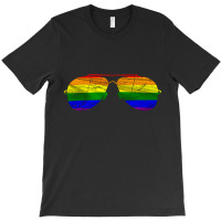 Vintage Sunglasses, Gay Pride Lgbt Rainbow Flag T-shirt | Artistshot